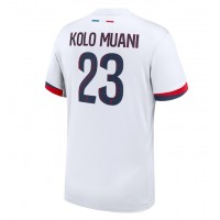 Paris Saint-Germain Randal Kolo Muani #23 Udebanetrøje 2024-25 Kortærmet